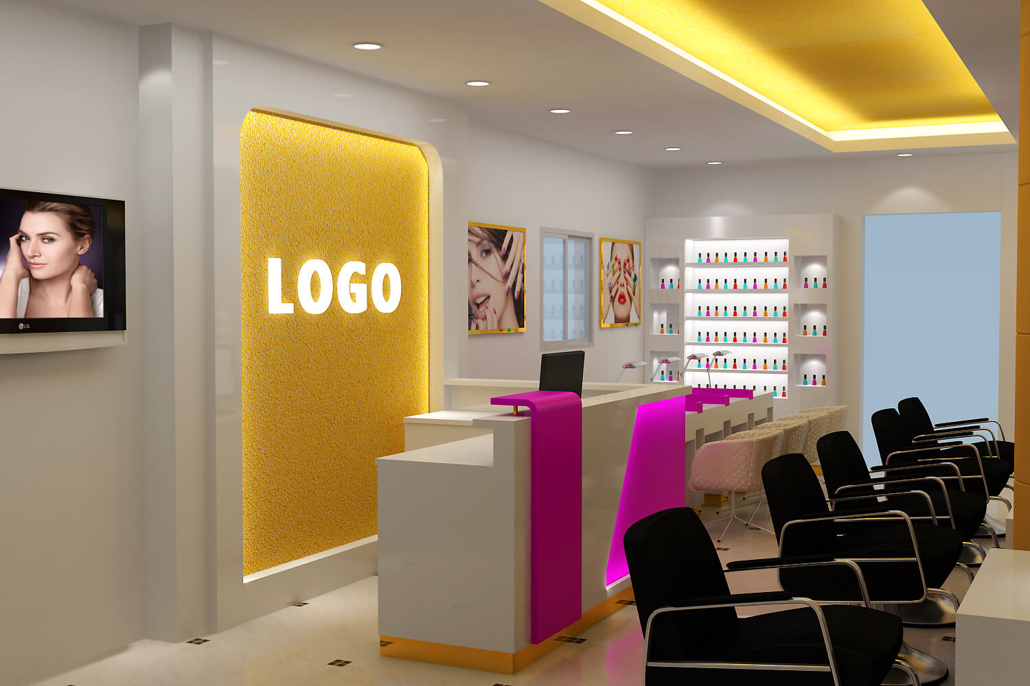 Thiết Kế Web Nails - Giải Pháp Tối Ưu Cho Ngành dịch vụ Nails nail shop