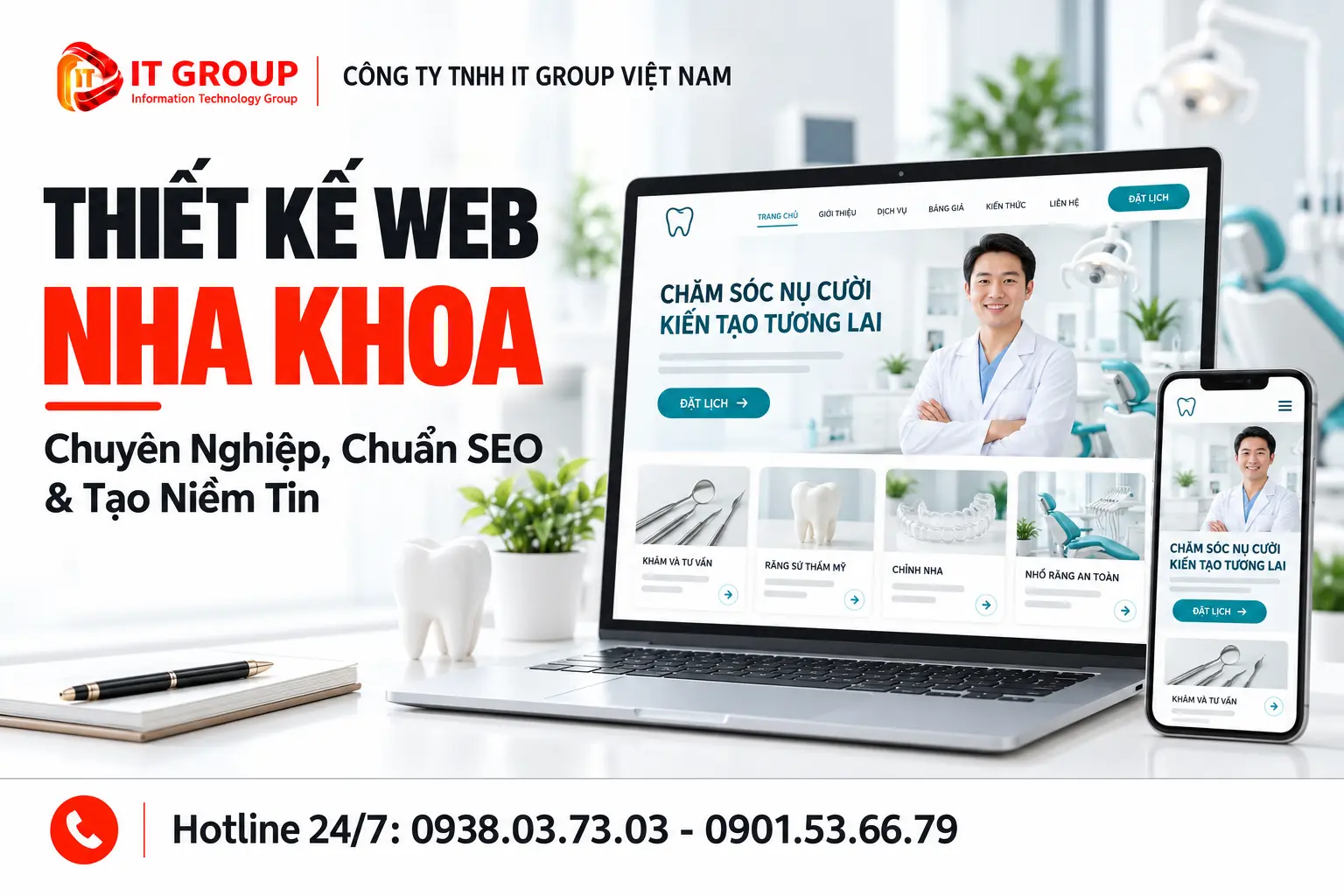 Thiết Kế Web Nha Khoa Chuyên Nghiệp