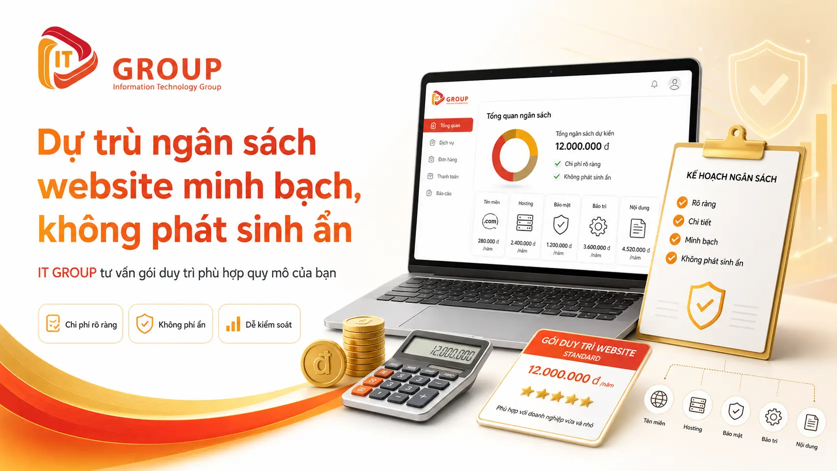 IT GROUP tư vấn gói duy trì phù hợp quy mô của bạn