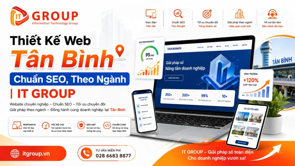 Công ty Thiết Kế Web Tân Bình Chuẩn SEO,