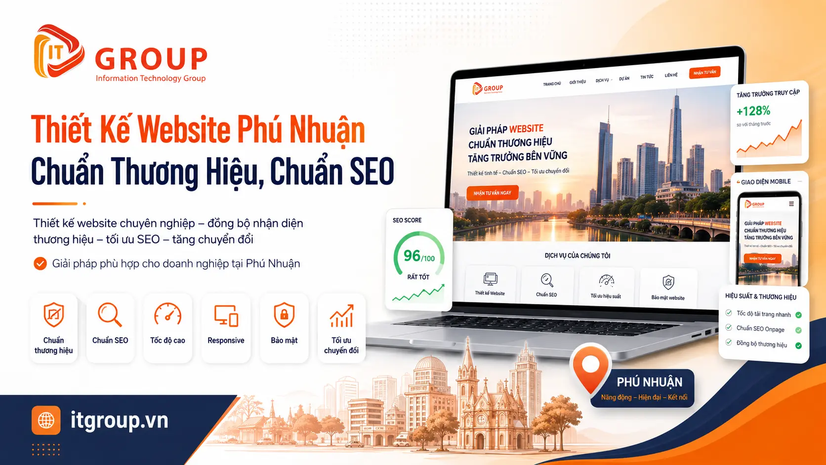 Thiết Kế Website Phú Nhuận Chuẩn Thương Hiệu, Chuẩn SEO