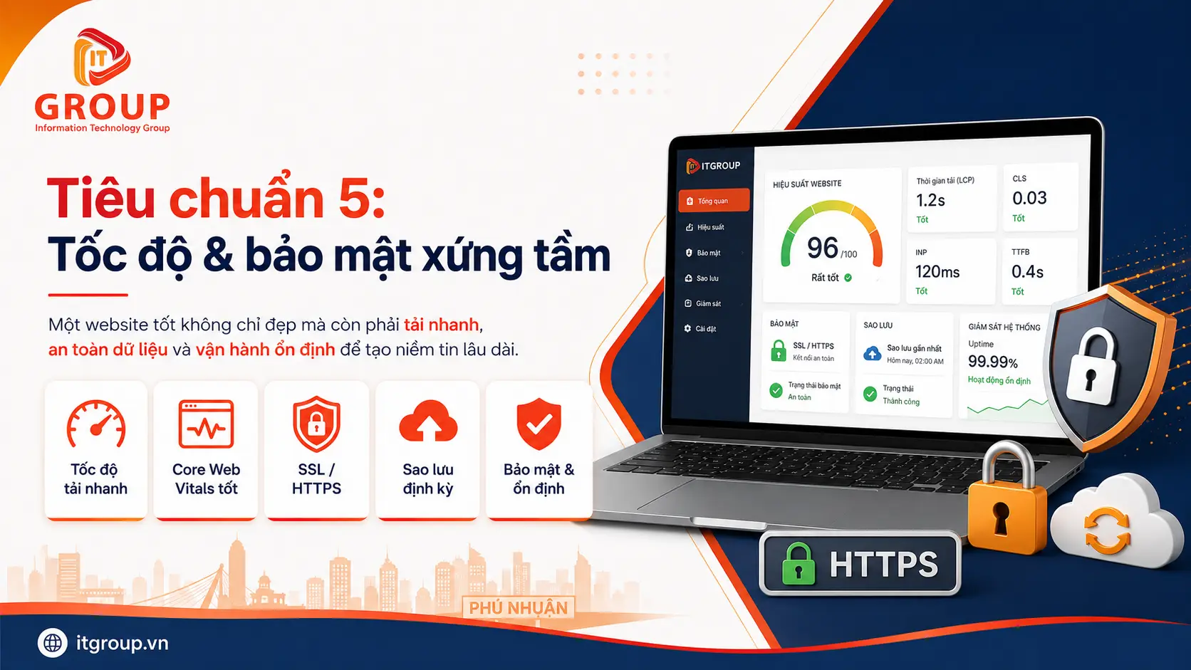 Tốc độ & bảo mật xứng tầm