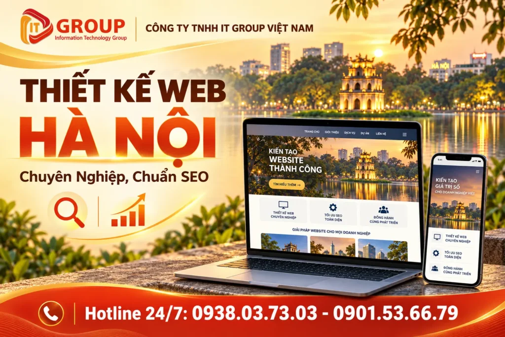 Thiết Kế Web Hà Nội Chuyên Nghiệp, Chuẩn SEO | IT GROUP