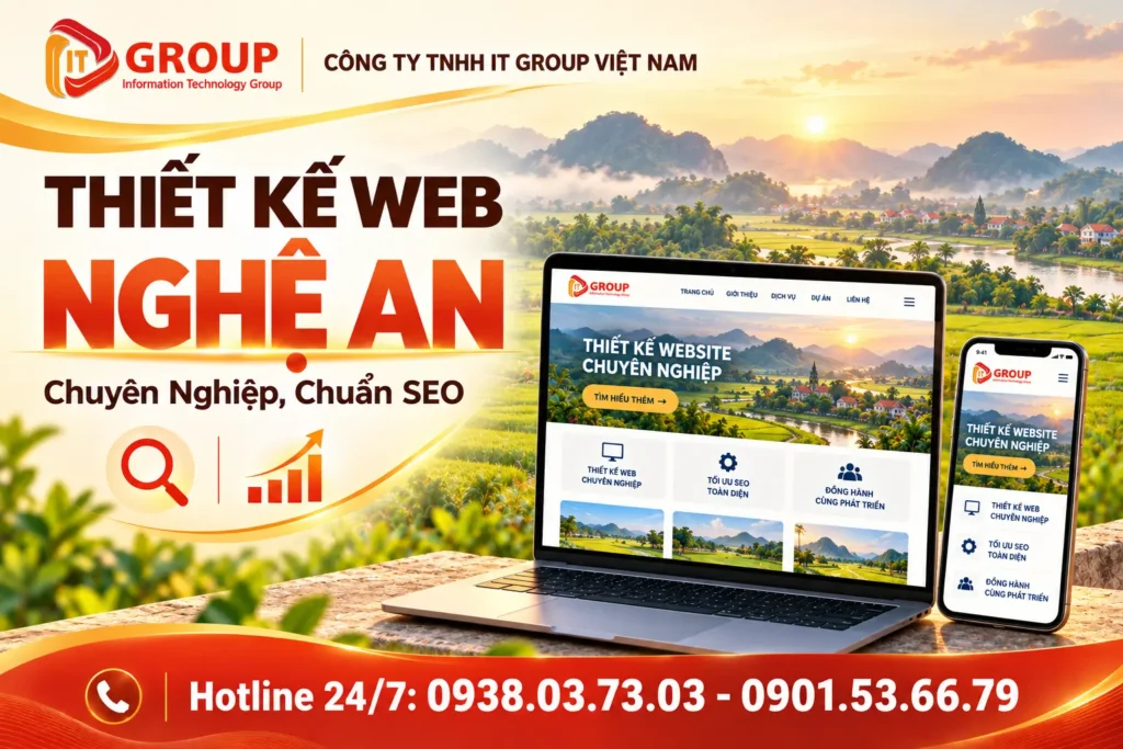 Thiết Kế Web Nghệ An Chuẩn SEO