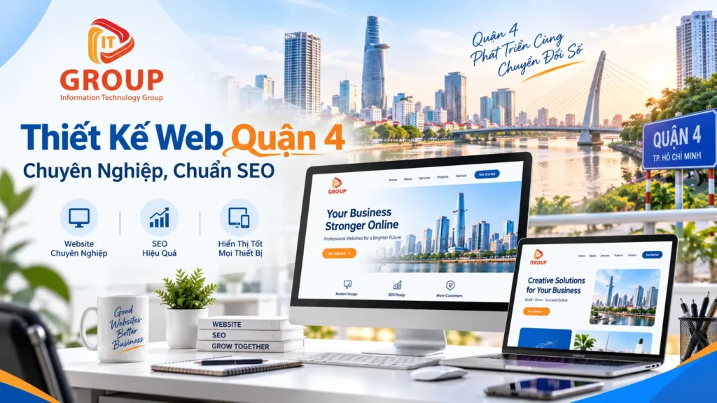 Thiết Kế Web Quận 4 Chuyên Nghiệp, Chuẩn SEO