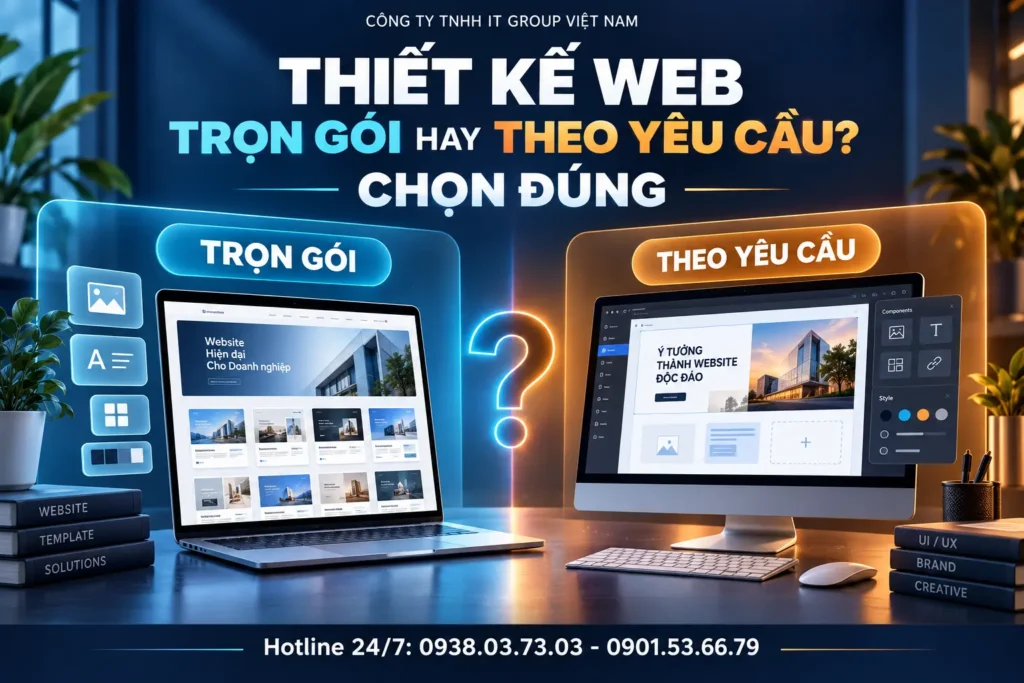Thiết Kế Web Trọn Gói Hay Theo Yêu Cầu