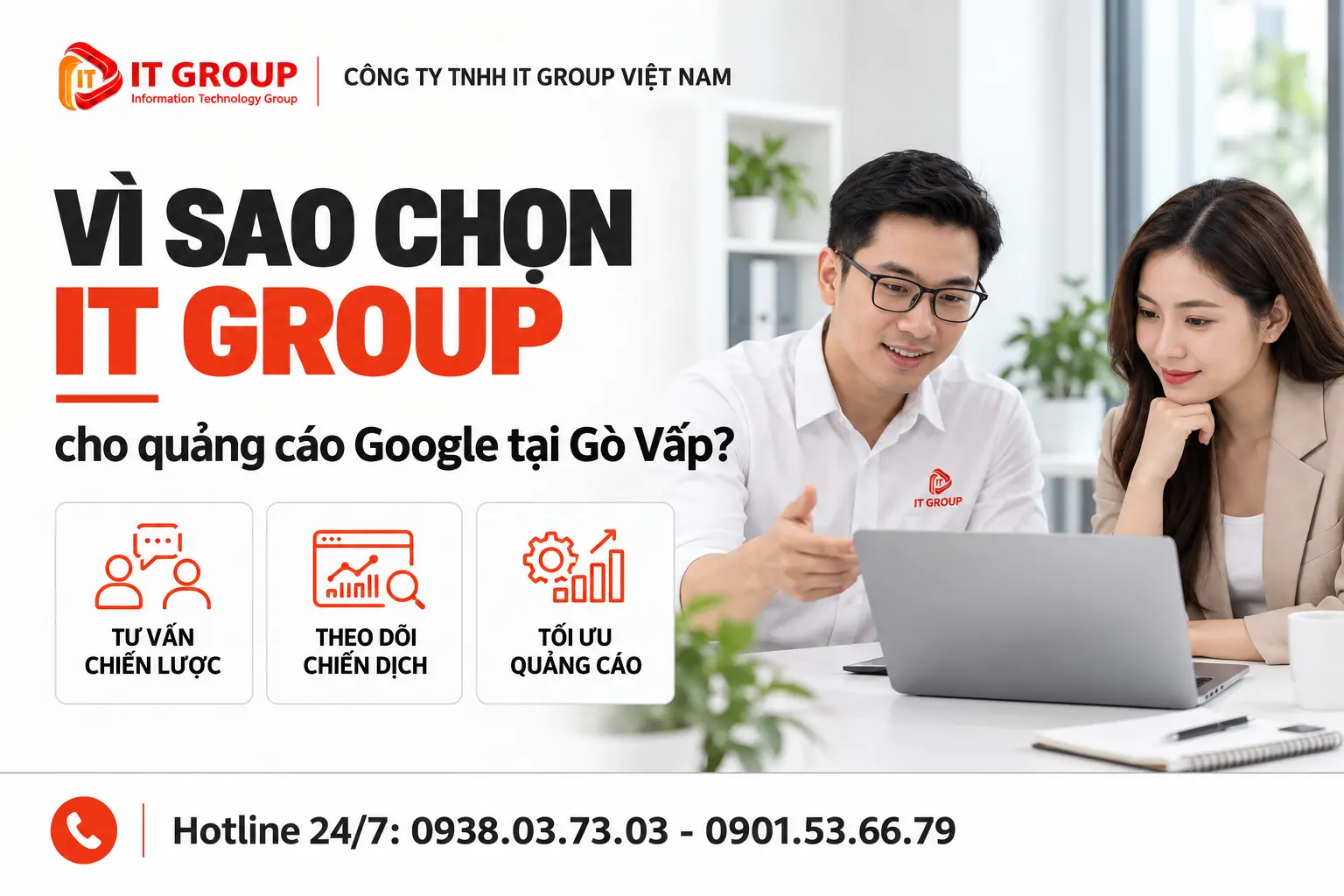 Vì sao chọn IT GROUP cho quảng cáo Google tại Gò Vấp?
