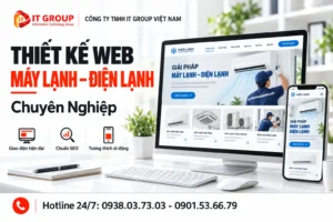 Thiết Kế Web Máy Lạnh – Điện Lạnh Chuyên Nghiệp
